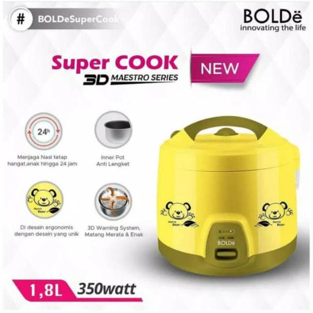 Bolde Super Cook 3D Maestro - Kuning